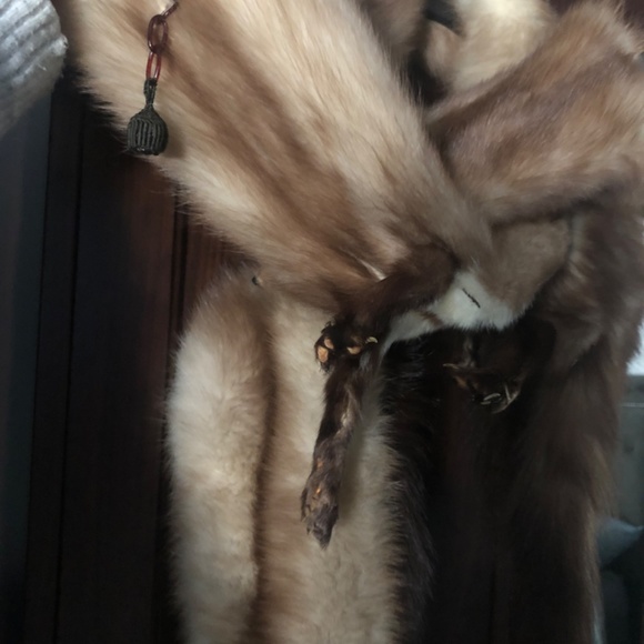 Mink scarf 1930s - Picture 4 of 4